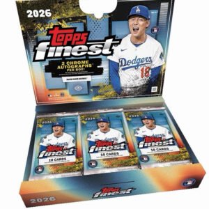 2026 Topps Finest MLB Baseball Hobby Box Factory Sealed